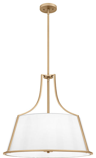 Harte Five Light Pendant in Bronze Gold