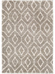 Surya Serengeti Shag SGT-2303 6'7"x9'6" Rug, Dark Brown/Taupe/Ivory/Khaki