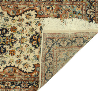 Pak-Persian Fikri Ivory/Navy Runner, 2'1x8'11