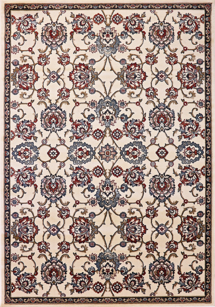 Melody Ivory Rug, 3'11"x5'3"