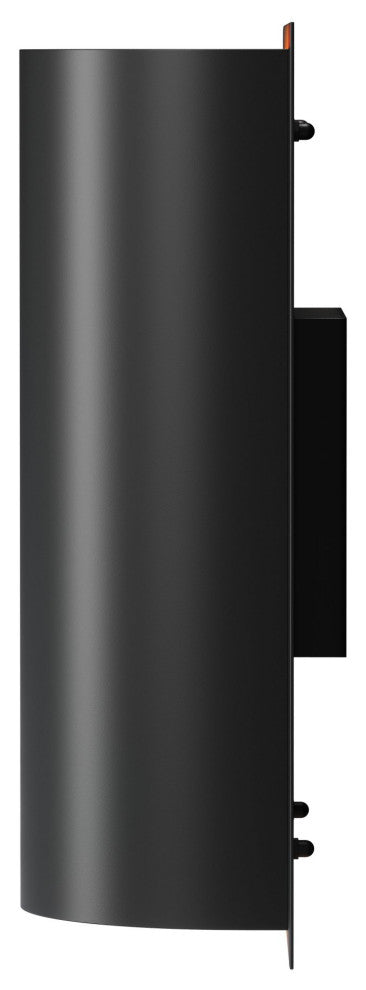 Sconce Wall Lamp Light Fixture, Steel Metal, Black, Kitchen Lounge Cafe Bistro