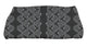 Dotted Decor 28"x58" Black Stripe Bath Towel