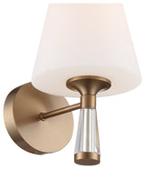 Ramsey 1 Light Vibrant Gold Wall Mount