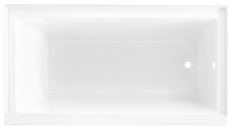 Voltaire Acrylic With Integral Tile Flange, 66"x32", Right Hand Drain