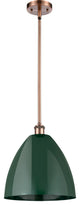Innovations 516-1S-AC-MBD-12-GR-LED 1 Light Pendant, Antique Copper