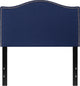 Twin Headboard-Navy Fabric