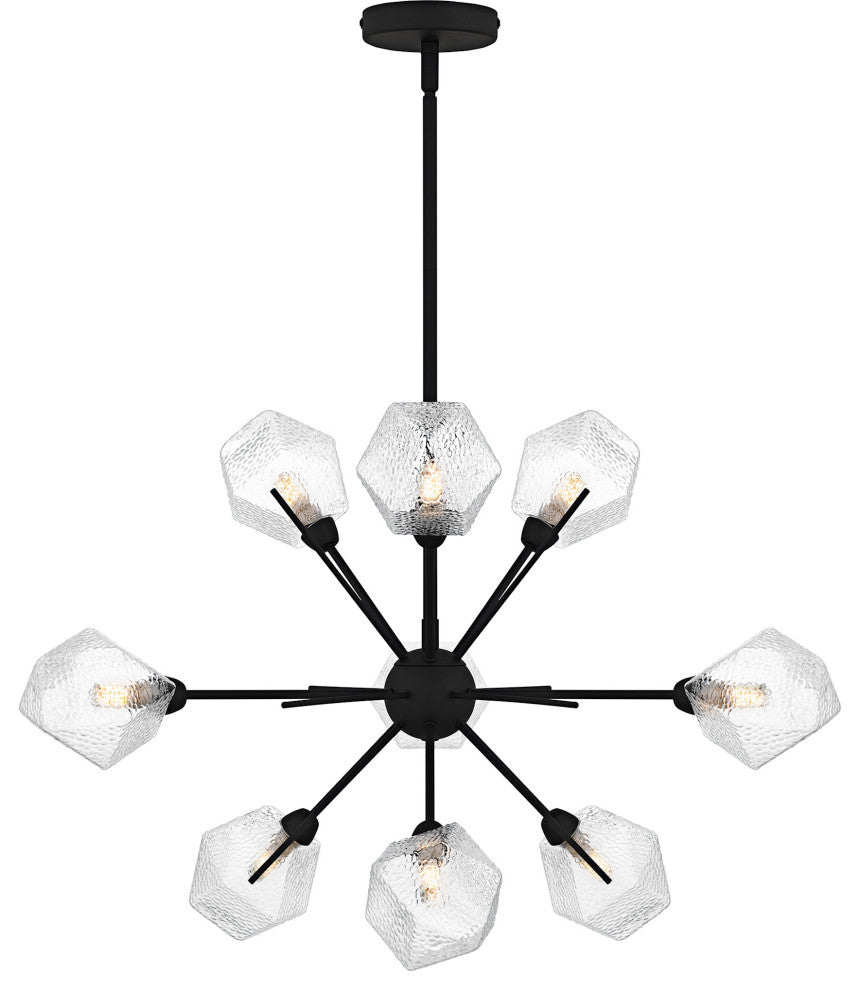 Quoizel PCSVD5034 Salvador 9 Light 30"W Sputnik Chandelier - Brushed Gold