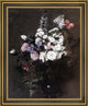 Henri FantinLatour Autumn Flowers Framed Premium Canvas Print, 20"x25"