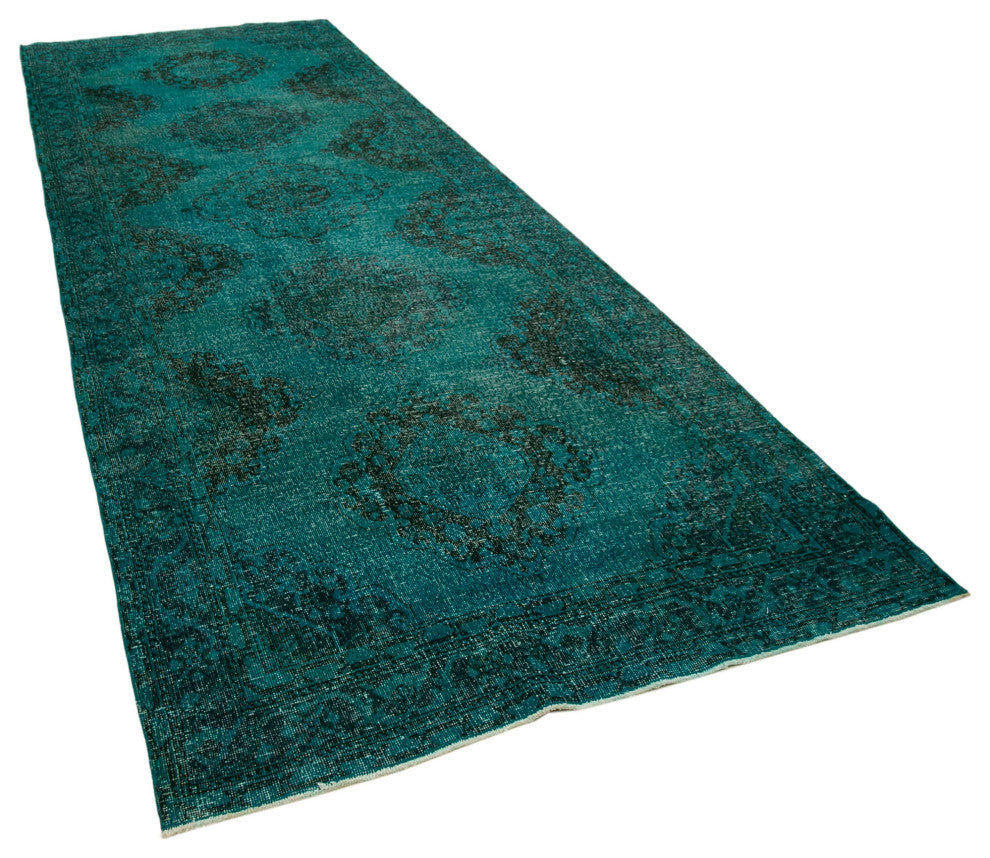 Rug N Carpet - Handmade Oriental 4' 9" x 13' 4" One-of-a-Kind Runner Rug