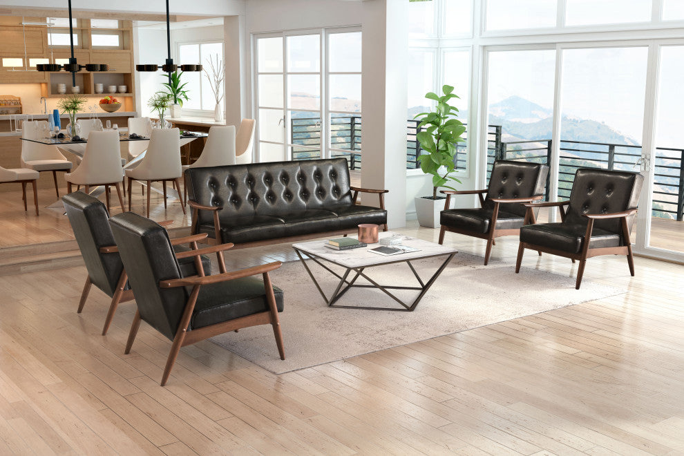 Rocky Sofa Black