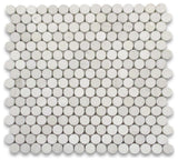Golden Beach Moleanos Beige Limestone Quarter Round Mosaic Tile Honed, 1 sheet