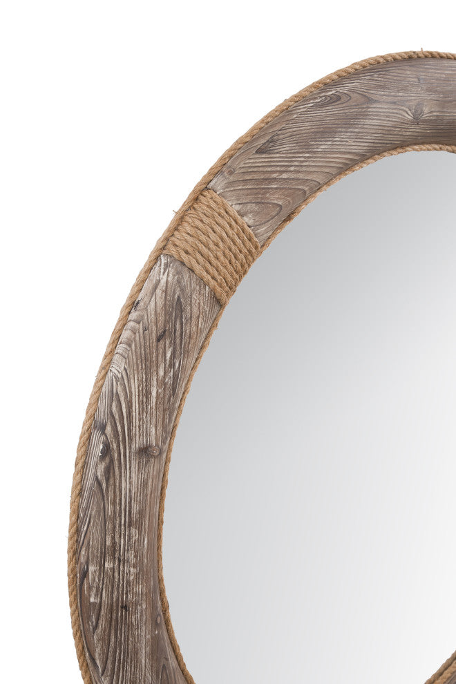Frederick Wall Mirror - Brown