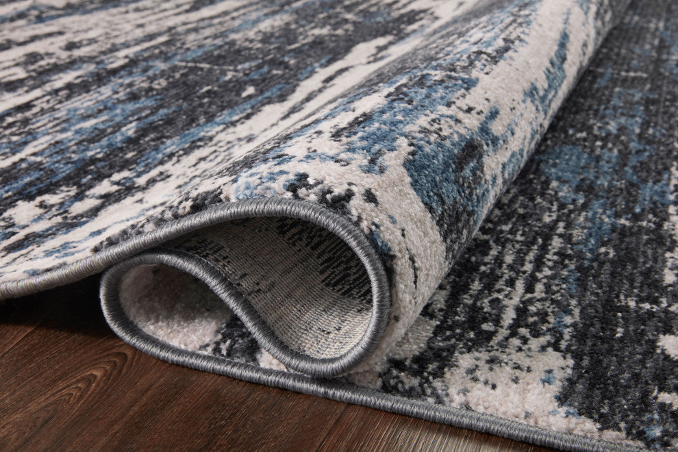 Loloi II Vance Charcoal / Dove 2'-7" X 8'-0" Area Rug