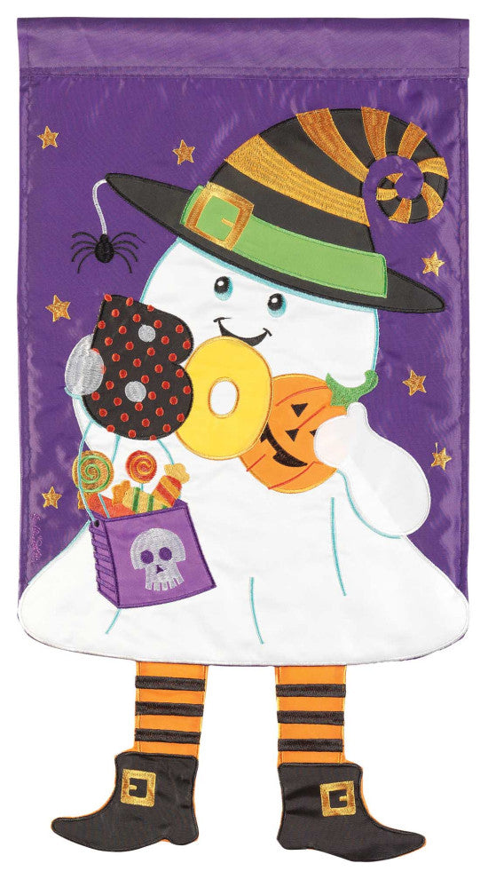 Crazy Leg Ghost Double Applique 24"