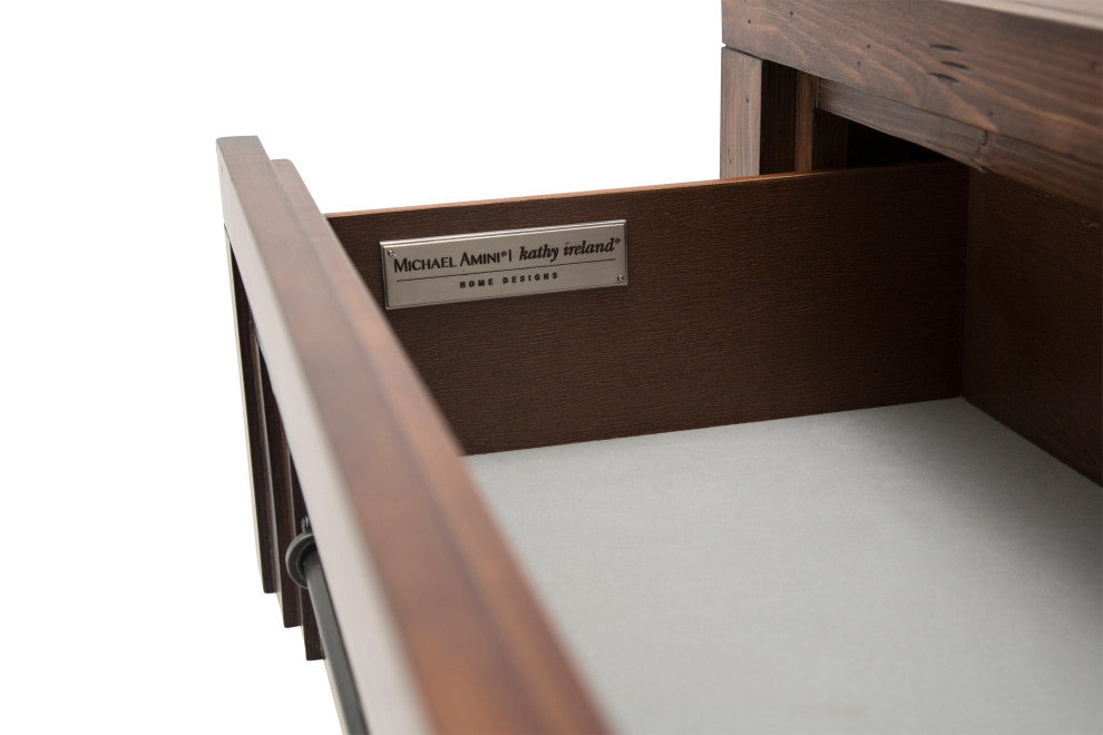 Aico Amini Carrollton 6 Drawer Chest in Rustic Ranch