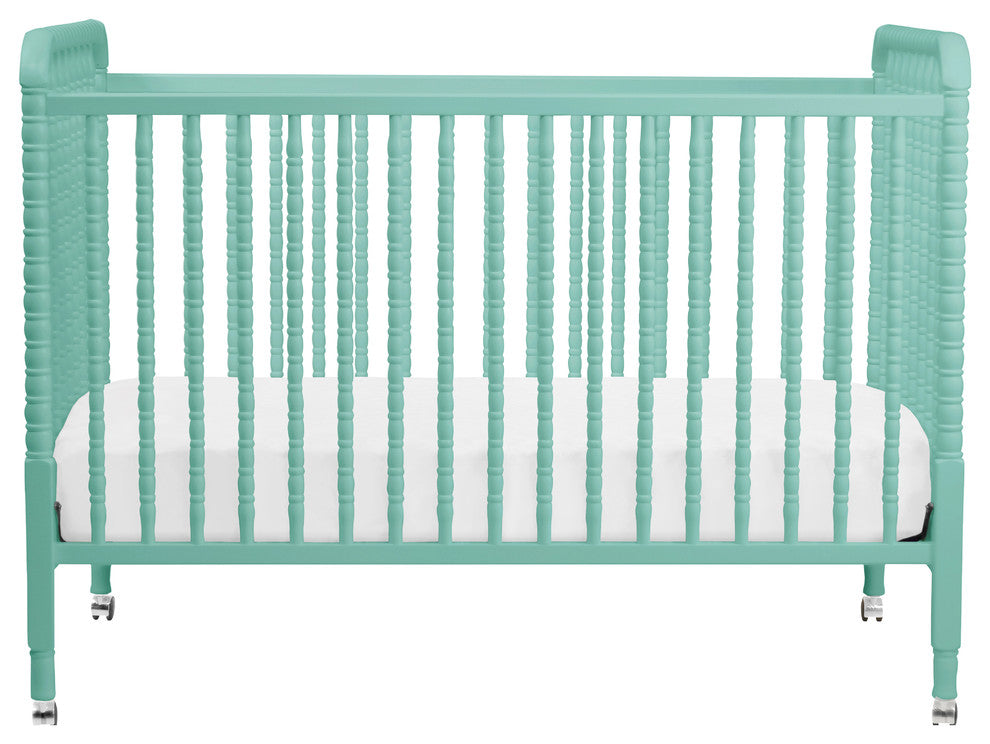 DaVinci Jenny Lind 3-In-1 Convertible Crib With Conversion Kit, Lagoon