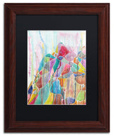 Lauren Moss 'Mount Lucania' Art, Wood Frame, Black Matte, 11"x14"