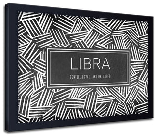 ChiChi Zodiac' Framed Print Wall Art Libra 30" W x 24" H