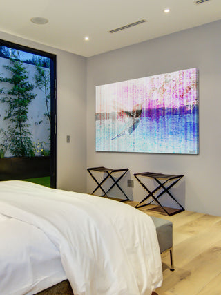 "Humming Bird" Fine Art Canvas Print, 45"x30"