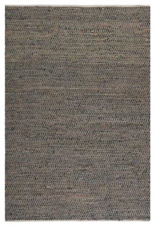 Uttermost Tobais 5 X 8 Rescued Leather & Hemp Rug