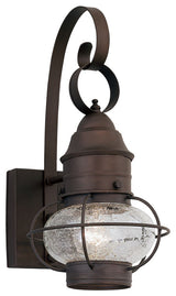 Designers Fountain 1761-RT 1 Light Outdoor 18" Onion Wall Lantern - Rustique
