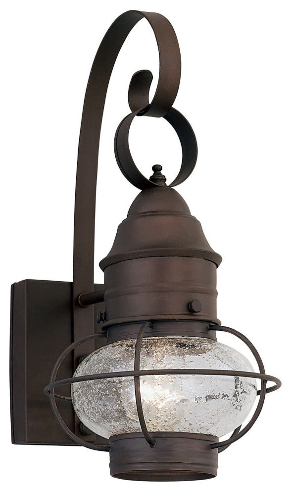 Designers Fountain 1761-RT 1 Light Outdoor 18" Onion Wall Lantern - Rustique
