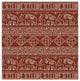 "Batik Pattern IM" Digital Paper Print by Daphne Brissonnet, 20"x20"