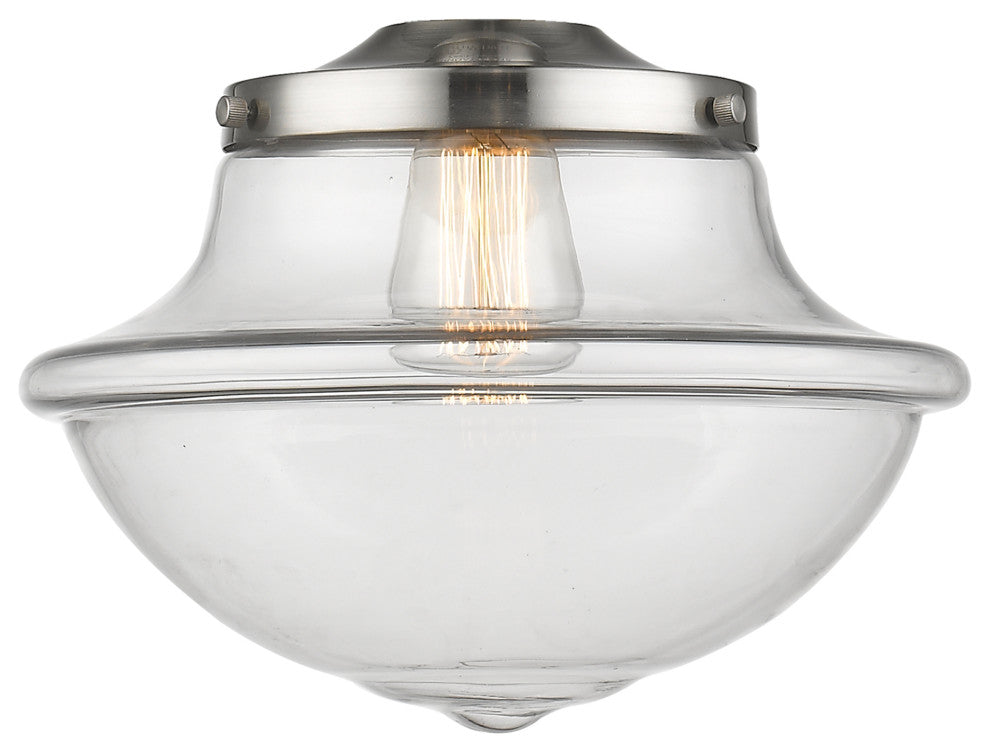 Franklin Restoration Oxford 42" Island Light, Matte Black, Clear
