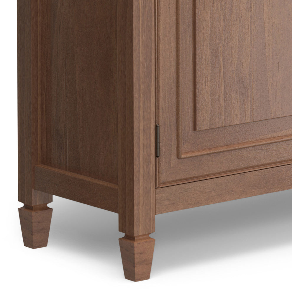 Connaught Entryway Storage Cabinet, Medium Saddle Brown