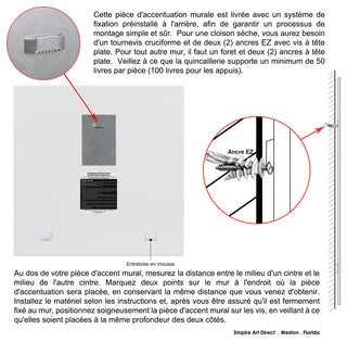 "Hip Elon" Frameless Reverse Printed Tempered Art Glass Wall Art