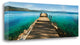 "Hues Of Blue" By Natalie Mikaels, Giclee Print on Gallery Wrap Canvas