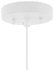 Nova 20.25" 1-Light Rattan 180" Plug-In or Hardwired LED Pendant, Brown, Leo