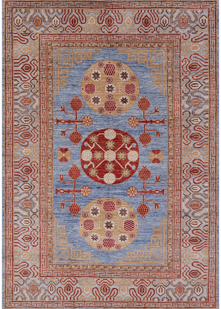 Ahgly Company Indoor Rectangle Mid-Century Modern Area Rugs, 8' x 10'