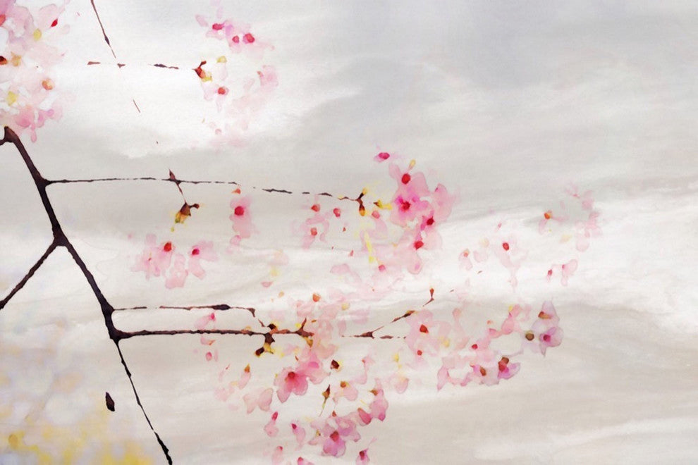 "Pink Spring II" Painting Print on Canvas by Irena Orlov