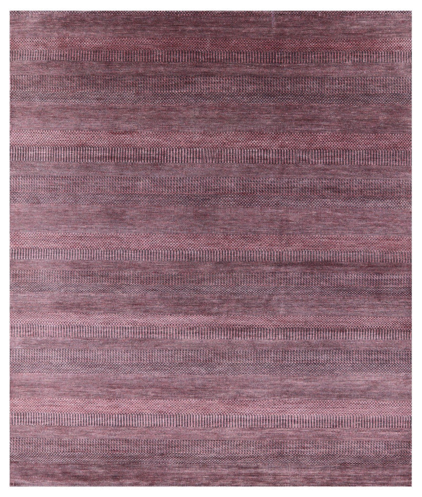 Handmade Wool and Silk Savannah Grass Rug 8' 0" X 9' 5" Q12011
