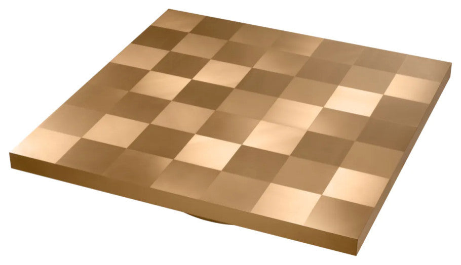 Square Gold Coffee Table, Eichholtz Laporte