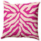 Animal Stripe Decorative Throw Pillow, Orchid, 26"x26"
