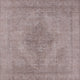 Ahgly Company Indoor Square Mid-Century Modern Area Rugs, 5' Square