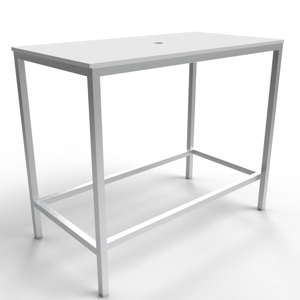Stainless Steel Vanity, Glass Sink, Modern Edition, Black Gradient, Brushed Base