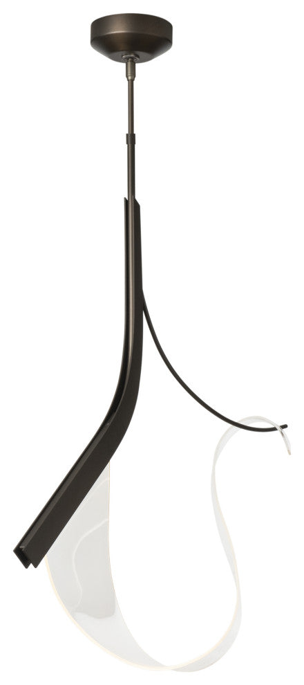 Sling Pendant, Dark Smoke, Standard Height