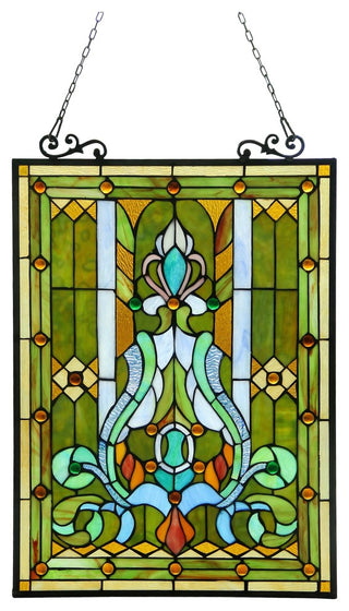 Carina Victorian Glass Window Panel