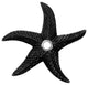 Brass Starfish Doorbell in 4 Finishes, Black