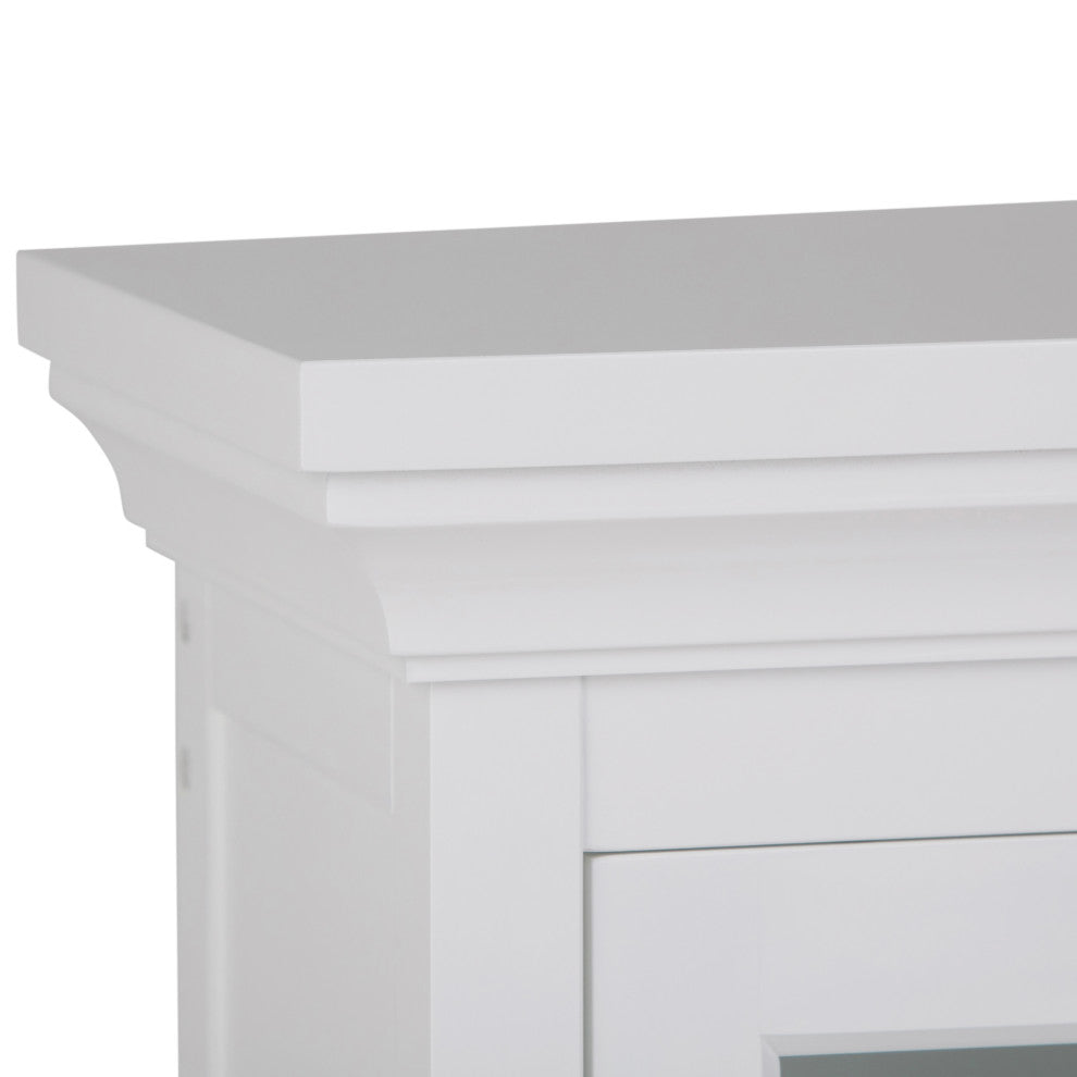 Avington Two Door Wall Cabinet With Cubbies