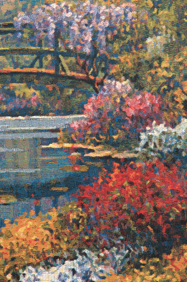 Giverny Pond Belgian Wall Tapestry