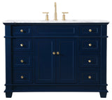 Elegant Lighting VF50048 Wesley 48" - Blue