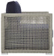 Gray Navy Aura 3 Piece Outdoor Patio Wicker Rattan Set