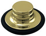 InSinkErator Style Brass Disposal Stopper for Garbage Disposal, Polished Brass,