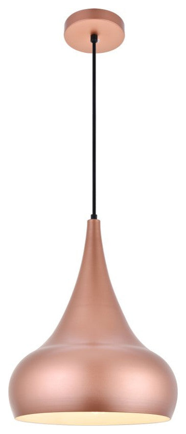 Courtney 1-Light Honey Gold Pendant