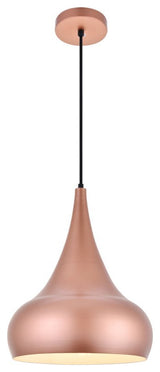 Courtney 1-Light Honey Gold Pendant