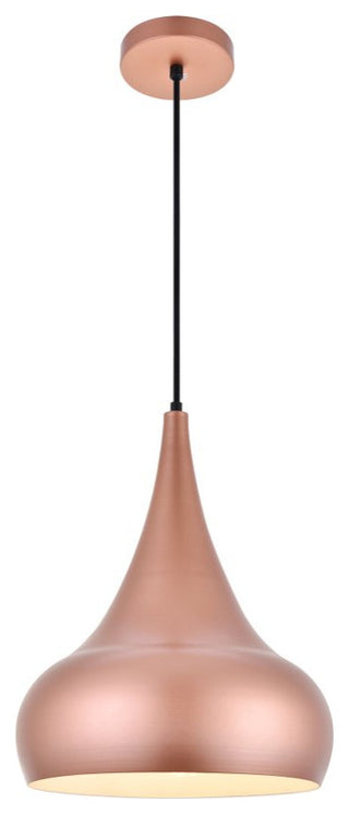 Courtney 1-Light Honey Gold Pendant
